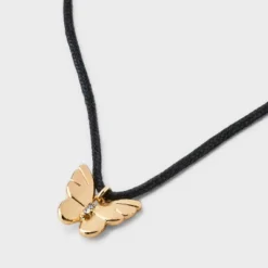Butterfly Cord And Ear Pendant Necklace Set 2pc - Wild Fable™ Gold -Selfie Leslie GUEST 00434bc5 0c4d 4d23 80aa 08e0db51a9f4