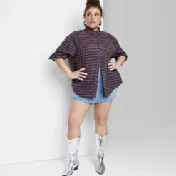 Women's Oversized Button-Down Flannel Shirt - Wild Fable™ Plaid 14 Women's Oversized Button-Down Flannel Shirt - Wild Fable™ Plaid -Selfie Leslie GUEST 00c5a37a 0c4f 459d b05e d7336c72bab7