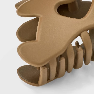 Acrylic Teddy Bear With Heart Claw Hair Clip - Wild Fable™ Ivory 4 Acrylic Teddy Bear With Heart Claw Hair Clip - Wild Fable™ Ivory - Image 2