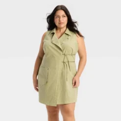 Women's Mini Wrap Dress - Wild Fable™ Olive Green 7 Women's Mini Wrap Dress - Wild Fable™ Olive Green -Selfie Leslie GUEST 1030ad3c e16f 41b3 8094 07180d65a804