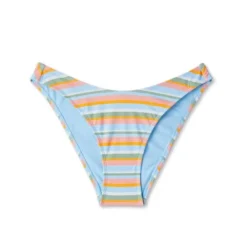 Women's High Leg Cheeky Bikini Bottom - Wild Fable™ Multi Lurex Striped 13 Women's High Leg Cheeky Bikini Bottom - Wild Fable™ Multi Lurex Striped -Selfie Leslie GUEST 11a8361c 7c73 464e 9fb9 7274d1b80ab9