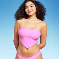 Women's Handkerchief Bandeau Bikini Top - Wild Fable™ -Selfie Leslie GUEST 18ddf236 934a 4245 90a5 4a4c6c0b9762