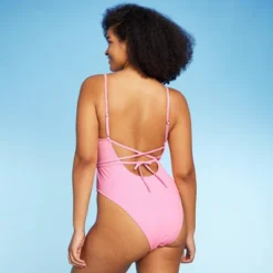 Women's Wrap Cut Out Extra Cheeky One Piece Swimsuit - Wild Fable™ -Selfie Leslie GUEST 18de65ca 370f 4a4f 86d8 422db8befc73