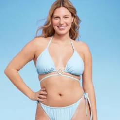 Women's Ring Front Strappy Triangle Bikini Top - Wild Fable™ -Selfie Leslie GUEST 1ba93e11 7a76 4d21 8bc9 3cd02a0a2640