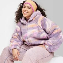 Women's Faux Shearling Full Zip-Up Sweatshirt - Wild Fable™ 12 Women's Faux Shearling Full Zip-Up Sweatshirt - Wild Fable™ -Selfie Leslie GUEST 20028696 942f 467f 873b 9b1410e1f8e9