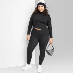 Women's High-Waisted Slim Fit Skinny Synthetic Leggings - Wild Fable™ -Selfie Leslie GUEST 2086e8ab 97bb 448e 82d2 a2c4b32636c3