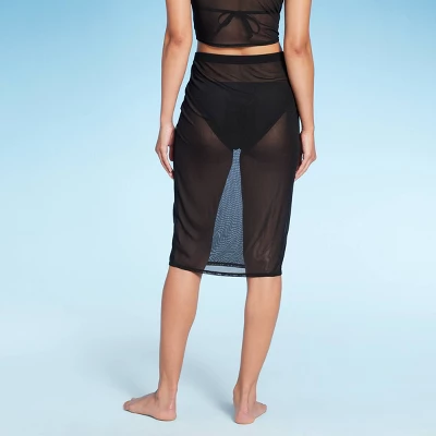 Women's Mesh Cover Up Midi Skirt - Wild Fable™ 5 Women's Mesh Cover Up Midi Skirt - Wild Fable™ - Image 3