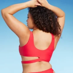 Women's Cut Out Longline Bralette Bikini Top - Wild Fable™ Red 12 Women's Cut Out Longline Bralette Bikini Top - Wild Fable™ Red -Selfie Leslie GUEST 2240f2e6 623a 4e37 9a09 0eb94839cf1e