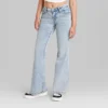 Women's High-Rise Flare Jeans - Wild Fable™ Light Wash -Selfie Leslie GUEST 2506a437 61e4 44ae 9c2b 04d546984524