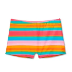 WoWomen's Mid-Waist Shortie Bikini Bottom - Wild Fable™ Multi Striped -Selfie Leslie GUEST 28936ab3 89b5 4ca6 9860 6bc12249cf37