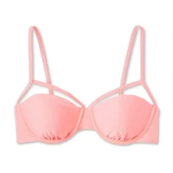 Women's Cut Out Underwire Bikini Top - Wild Fable™ Pink -Selfie Leslie GUEST 2d192ac3 e682 4e0f 86f5 e3151834c249