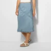 Women's Lace Trim Midi A-Line Skirt - Wild Fable™ -Selfie Leslie GUEST 2d56c405 d3de 41b3 92ca a5bef7f5d93a