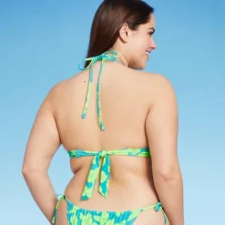 Women's Bead Detail U-Neck Multi-Way Bralette Bikini Top - Wild Fable™ Multi Tropical Print -Selfie Leslie GUEST 30e6e73a b53e 4b6c 841f 623efaf7d92a