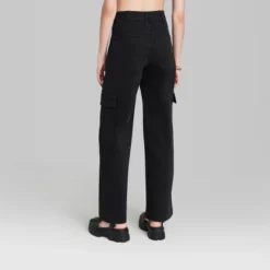 Women's High-Rise Straight Leg Cargo Pants - Wild Fable™ -Selfie Leslie GUEST 32d12ae3 80fe 4c52 b1af 962488085626