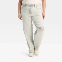 Women's High-Rise Straight Jeans - Wild Fable™ Light Gray Wash 7 Women's High-Rise Straight Jeans - Wild Fable™ Light Gray Wash -Selfie Leslie GUEST 3393c1a4 824b 413d bf49 e7898d8dccd9