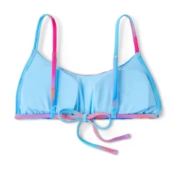 Women's Tunnel Front Bralette Bikini Top - Wild Fable™ Blue Marble Print -Selfie Leslie GUEST 34ace4c7 1b40 4c46 aee5 f46f8302907d