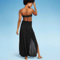 Women's Smocked High Slit Convertible Cover Up Dress - Wild Fable™ -Selfie Leslie GUEST 37a96766 2dd3 4057 98ef caf52b53bfad