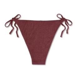 Women's Side-Tie High Leg Extra Cheeky Bikini Bottom - Wild Fable™ Brown -Selfie Leslie GUEST 382985d8 5950 4f62 bf75 bbc9783b3486