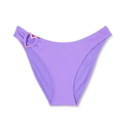 Women's Heart Detail Ultra High Leg Cheeky Bikini Bottom - Wild Fable™ Purple -Selfie Leslie GUEST 3b5619b5 2462 4c9e 8db8 86c4533ac983