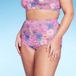 Women's Cheeky Boyshorts Bikini Bottom - Wild Fable™ Floral Print -Selfie Leslie GUEST 3b817220 625b 4566 997e e8ac25224b98