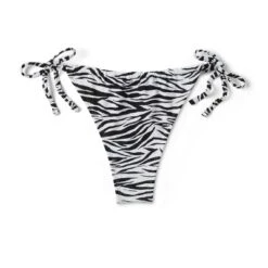 Women's Ultra High Leg Adjustable Coverage Bikini Bottom - Wild Fable™ Black/White Zebra Print -Selfie Leslie GUEST 3f960c89 7dd6 4490 bbb5 7493d4ff96ea
