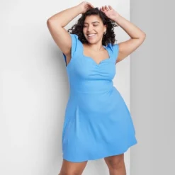 Women's Cap Short Sleeve Fit & Flare Knit Skater Dress - Wild Fable™ -Selfie Leslie GUEST 44d33e38 594f 4067 8438 50dd5f3eb292