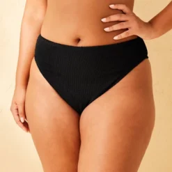 Women's Pucker Textured High Waist Extra High Leg Extra Cheeky Bikini Bottom - Wild Fable™ -Selfie Leslie GUEST 46368bcf 9d10 44de 9f80 581212ac7c62