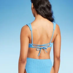 Women's Pucker Square Neck Wide Strap Bralette Bikini Top - Wild Fable™ -Selfie Leslie GUEST 4a2cb020 8752 4d54 91e7 e0bbbb6ed987