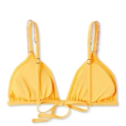 Women's Beaded Strap Triangle Bikini Top - Wild Fable™ Orange -Selfie Leslie GUEST 4b422a18 dfce 4e8a a4a1 01c9e7fd93ad