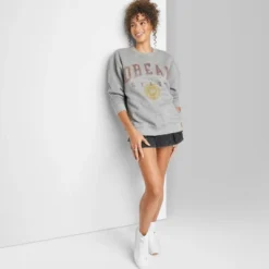 Women's Oversized Dream State Graphic Sweatshirt - Wild Fable™ Heather Gray -Selfie Leslie GUEST 4b8b0ba6 8ea4 4530 b679 6cdd3acd808a