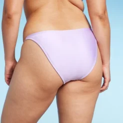 Women's Side Tab High Leg Cheeky Bikini Bottom - Wild Fable™ Shiny Light Purple -Selfie Leslie GUEST 4de1aa94 5187 469d a08d f22f0aed7987