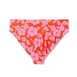 Women's High Leg Extra Cheeky Low-Rise Bikini Bottom - Wild Fable™ Orange/Pink Tropical Print -Selfie Leslie GUEST 4e3d3576 69d9 4de9 a5d7 85bfc98dfc16