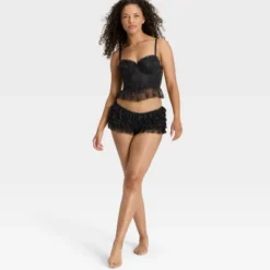 Women's Ruffle Lace Corset - Wild Fable™ 8 Women's Ruffle Lace Corset - Wild Fable™ -Selfie Leslie GUEST 4f2c6b00 26e0 42c8 be06 d52e27829b88