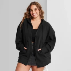 Women's Oversized Zip-Up Hoodie - Wild Fable™ -Selfie Leslie GUEST 5052e061 9178 4d72 9508 ef008c52394f