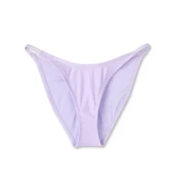 Women's Side Tab High Leg Cheeky Bikini Bottom - Wild Fable™ Shiny Light Purple -Selfie Leslie GUEST 509237fa 4eb0 48d6 ab37 78eba4556ffd
