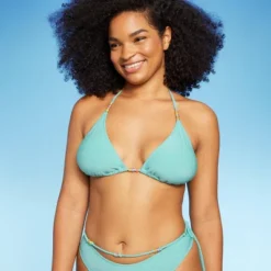 Women's Beaded Strap Triangle Bikini Top - Wild Fable™ -Selfie Leslie GUEST 56af6eaf 120f 4f04 aa91 960f10cdf95a