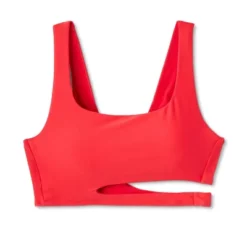 Women's Cut Out Longline Bralette Bikini Top - Wild Fable™ Red 13 Women's Cut Out Longline Bralette Bikini Top - Wild Fable™ Red -Selfie Leslie GUEST 57647bd0 7e32 413a ad9d 92efaede2bde