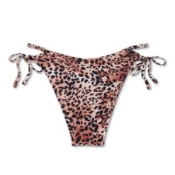 Women's Cut Out Strappy Side-Tie Extra High Leg Extra Cheeky Bikini Bottom - Wild Fable™ Multi Animal Print -Selfie Leslie GUEST 57b895c5 1c66 4235 b13c 7315aa129eb1