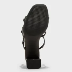 Women's Asterin Triple Buckle Heels With Memory Foam Insole - Wild Fable™ Black -Selfie Leslie GUEST 5941fe37 c7be 419f a51d f514678f433d