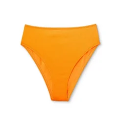 Women's Ribbed High Waist High Leg Extra Cheeky Bikini Bottom - Wild Fable™ Orange -Selfie Leslie GUEST 59a82bb2 3703 429a bffb eade39b36dba