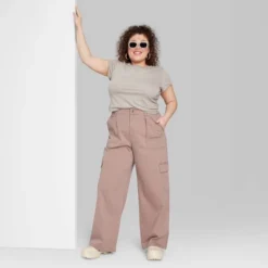 Women's High-Rise Straight Leg Cargo Pants - Wild Fable™ -Selfie Leslie GUEST 5a6aa865 b296 4029 80f8 e339e6ea1aa2