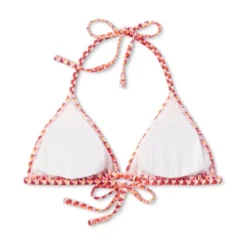 Women's Ribbed Triangle Bikini Top - Wild Fable™ Geo Print -Selfie Leslie GUEST 5c9ecea6 c8a3 49fa b5ae 3372e2899d03