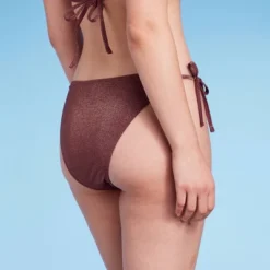 Women's Side-Tie High Leg Extra Cheeky Bikini Bottom - Wild Fable™ Brown -Selfie Leslie GUEST 5f673875 5510 4f34 8ab4 9e2c19af2fbc