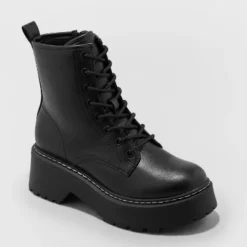 Women's Zea Combat Boots - Wild Fable™ Black 9 Women's Zea Combat Boots - Wild Fable™ Black -Selfie Leslie GUEST 659a0e8f c8d0 4a6f 9406 031dd2988836