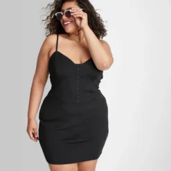 Women's Sleeveless Corset Mini Knit Bodycon Dress - Wild Fable™ -Selfie Leslie GUEST 66231bd3 a314 406b 935b 2c0abba71625