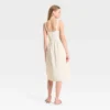Women's Milkmaid Midi A-Line Dress - Wild Fable™