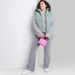 Women's Matte Cropped Puffer Vest - Wild Fable™ -Selfie Leslie GUEST 673545aa f14f 4427 9953 8d29f490e20d