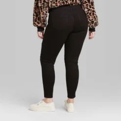 Women's Super-High Rise Distressed Skinny Jeans - Wild Fable™ Black -Selfie Leslie GUEST 6a0180dc d915 4d32 901e 1d4bf16b8dc5