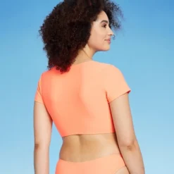 Women's Twist-Front Short Sleeve Bralette Bikini Top - Wild Fable™ 13 Women's Twist-Front Short Sleeve Bralette Bikini Top - Wild Fable™ -Selfie Leslie GUEST 6b1d3443 08f7 4a7d 8d4f 61b0390846f8