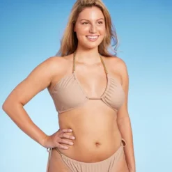 Women's Chain Detail U Bralette Bikini Top - Wild Fable™ Brown -Selfie Leslie GUEST 6ba54559 3266 4574 8d86 551cfb9c481e